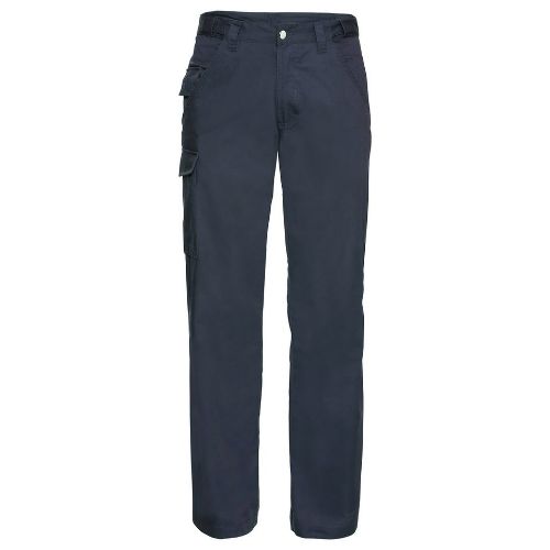 Russell Europe Polycotton Twill Workwear Trousers French Navy